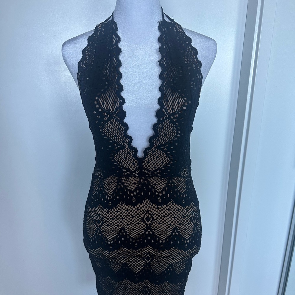 Black Nightcap Dress